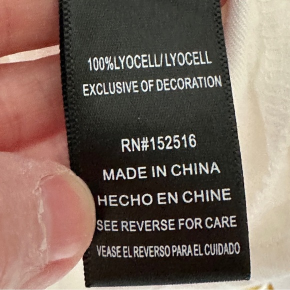 Molly & Isadora Size 1X Button Down Blouse Embroidered Blouse Top Boho Bohemian - Picture 6 of 12